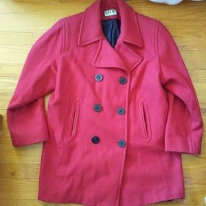 Mario de Pinto 80% wool blend pea coat